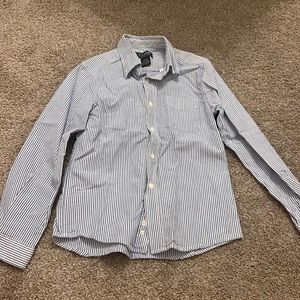 Boys Seersucker Button-down Shirt